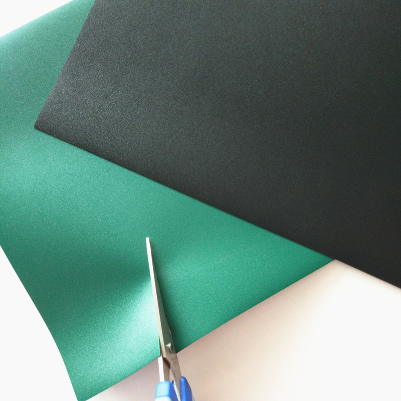 Tabla magnetică de învățare cu suprafață verde moale, etichetă magnetică pentru frigider, tăiabilă, pentru profesori