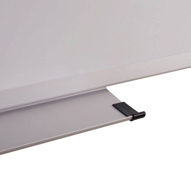 Deli 7852 Tablă magnetică albă 600x400, montabilă pe perete, față simplă, pentru predare și note