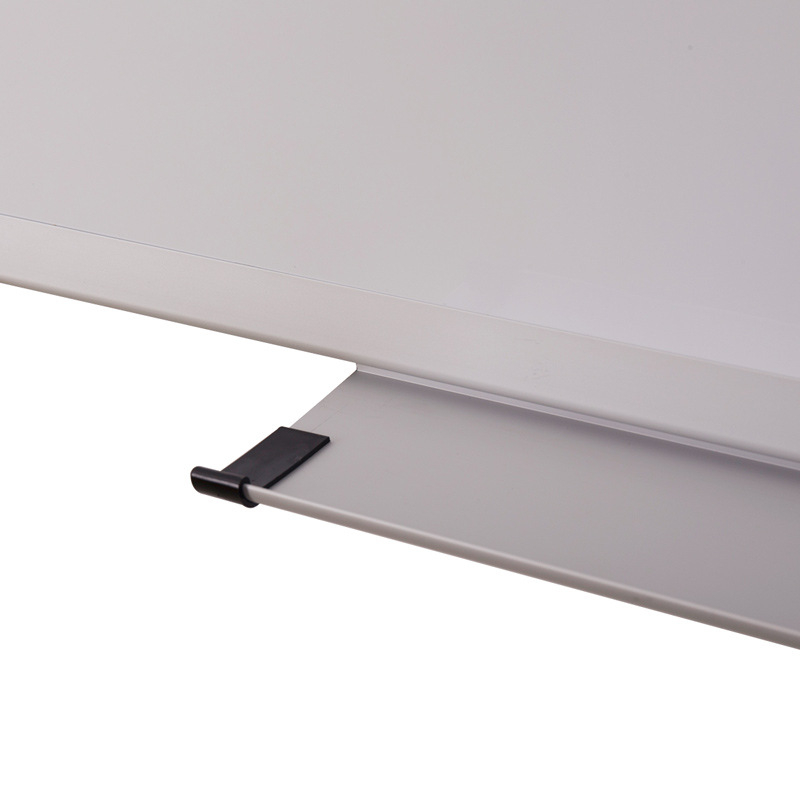 Deli 7852 Tablă magnetică albă 600x400, montabilă pe perete, față simplă, pentru predare și note