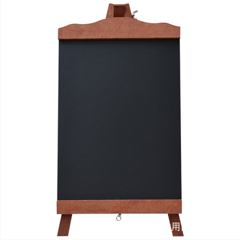 Stolná kriedová tabuľa s držiakom, 23 × 44 cm, jednostranná poznámková doska
