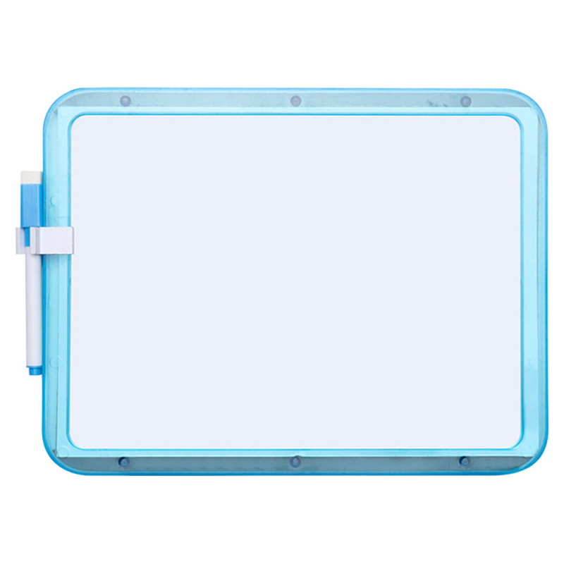 Tablă magnetică de desen din plastic pentru copii, dublă față, de agățat, ștearsă, cu design cartoon