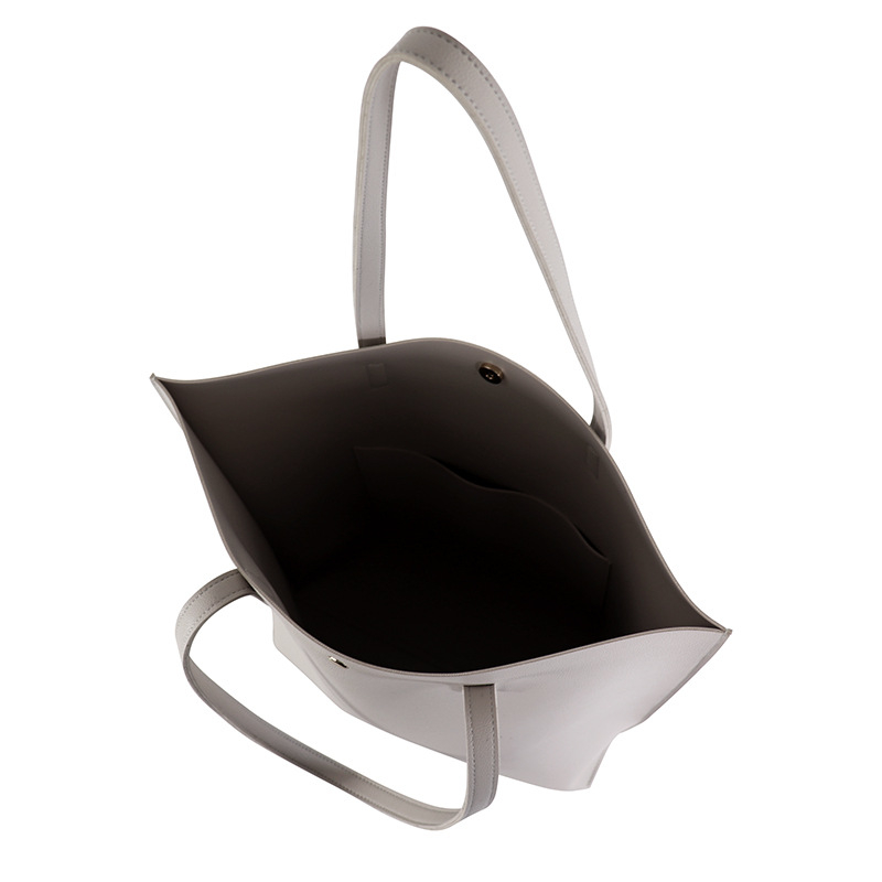 PU kožna tote torba visokog kvaliteta, minimalistički stil, ženska torba s korejskim prizvukom, velika kapaciteta, elegantna dnevna torba.