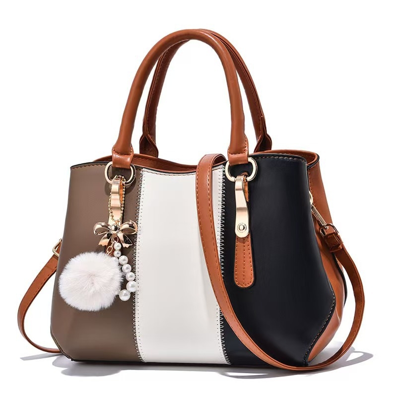 Ženska torba velikog kapaciteta, višenamjenski dizajn, za ramena i crossbody nošenje, Tote stil, PU koža