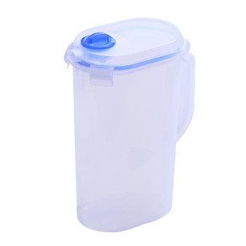 Sticlă din plastic pentru cafea rece și infuzie de ceai, pentru uz casnic, cu capac etanș și model glaciar, pentru apă rece și sucuri.