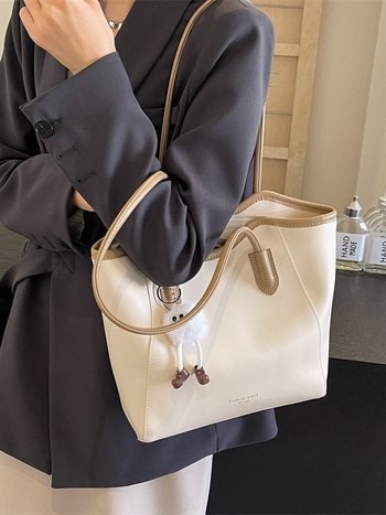 Ženska torba velikog kapaciteta, novi model 2025, elegantna torba za ručno nošenje i rameni tote za svakodnevnu upotrebu.
