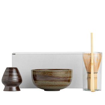 Stil japonez nou: bol de matcha lucrat manual, ceramic pentru ceremonia ceaiului, inspirat din Dinastia Song