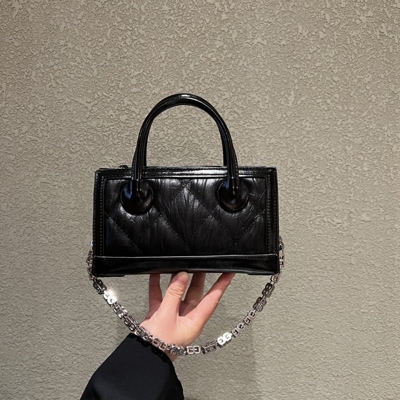 Ženska nišna luksuzna torba s quilt uzorkom, korejskog stila, mala crossbody torbica