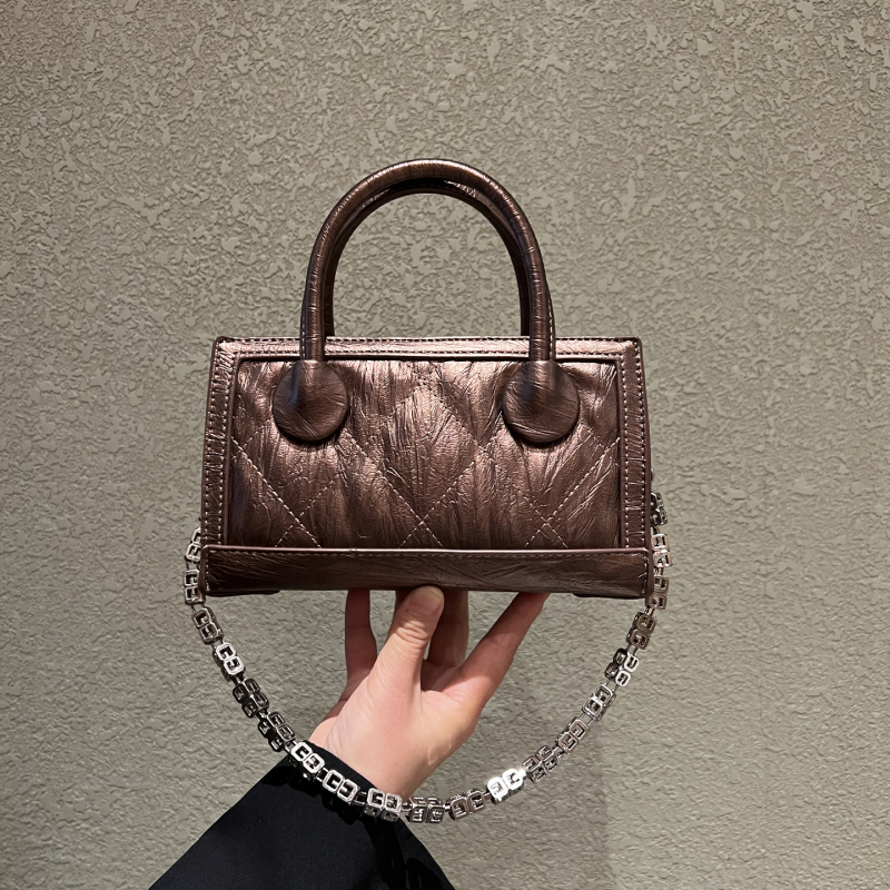 Ženska nišna luksuzna torba s quilt uzorkom, korejskog stila, mala crossbody torbica