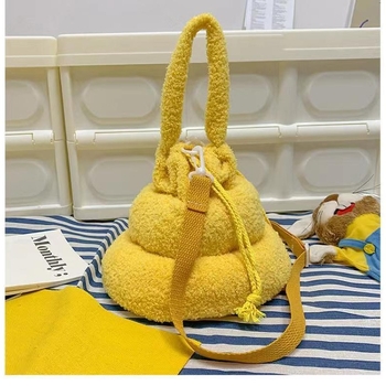 Poop Gift plišna torbica s vezicom Biuiu 2023 zima, sladak novi stil, ženska crossbody torba