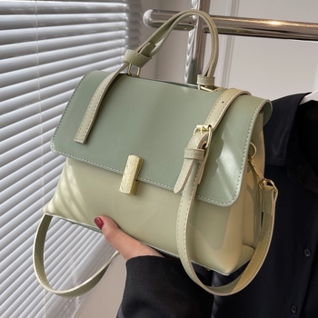 Midlenya ženska torbica PU s teksturiranom površinom, mala kvadratna torbica za ljeto, za rame ili crossbody