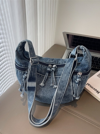 Ženska denim crossbody torba, 2025 novi model, svakodnevna i svestrana