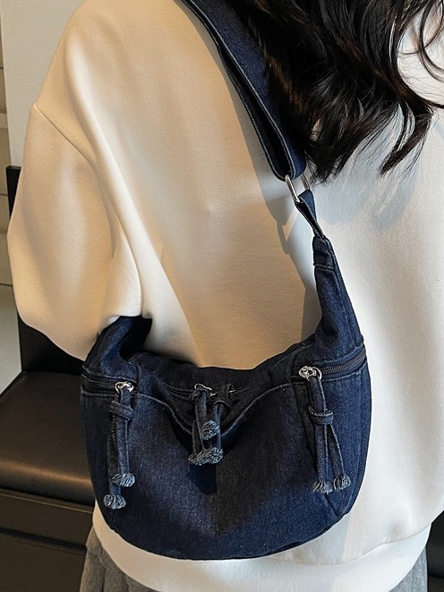 Ženska denim crossbody torba, 2025 novi model, svakodnevna i svestrana
