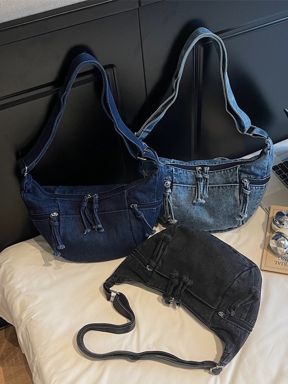 Ženska denim crossbody torba, 2025 novi model, svakodnevna i svestrana