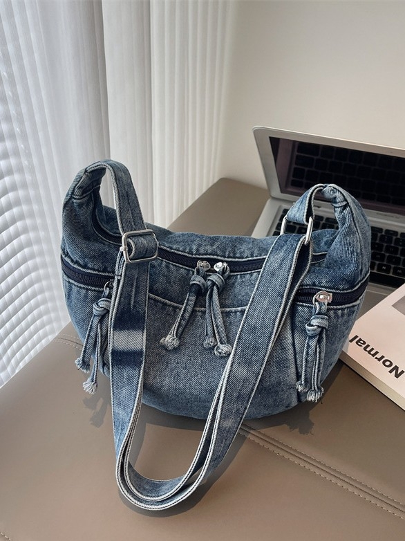 Ženska denim crossbody torba, 2025 novi model, svakodnevna i svestrana