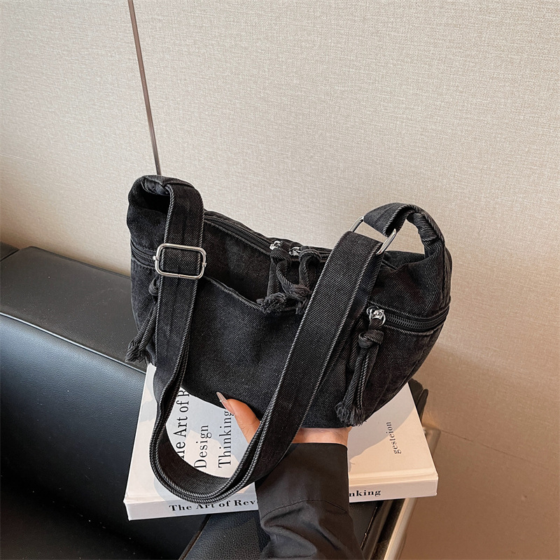 Ženska denim crossbody torba, 2025 novi model, svakodnevna i svestrana