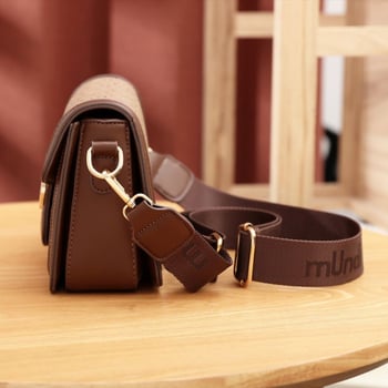 Premium ženska torba s lancem, mala kvadratna torba s retro printom, svestrana crossbody