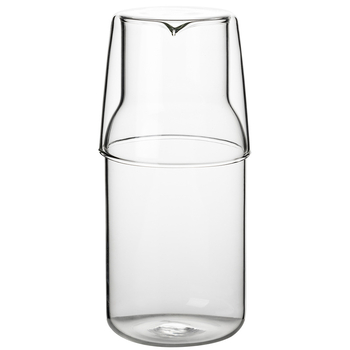 Set japonez pentru o singură porție: sticlă borosilicat pentru băuturi, ceainic și ceașcă de ceai