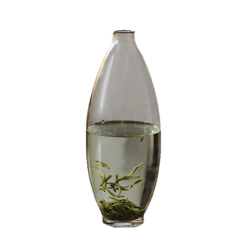 Sticlă pentru ceai verde în stil chinezesc, infuzie la rece și cald, sticlă rezistentă la temperaturi, cu pereți groși, pentru uz casnic
