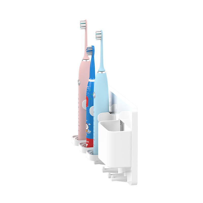 Dreamjas suport pentru periuța electrică – organizator reglabil pentru baie, spațiu de depozitare pentru igienă personală