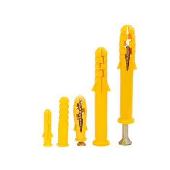 Set de șuruburi expansiune din plastic, dopuri și țevi M6/M8/M10