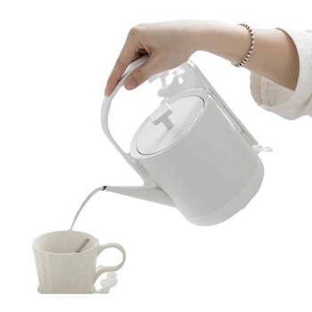 Youmingtang ceainic electric pentru uz casnic, din oțel inox, design minimalist negru-alb, 1000–1500 W, fierbe în mai puțin de 4 minute