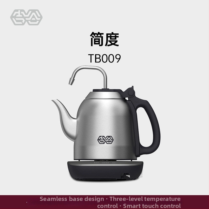 TB009 Ceainic electric cu temperatură constantă, 1,2 L, 1500 W, oțel inoxidabil, întrerupere automată, protecție împotriva uscării și supraîncălzirii