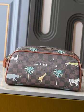 G.s Dopp Kit torbica za toaletne potrepštine velike kapacitete, putni organizator, cvjetni uzorak, PVC