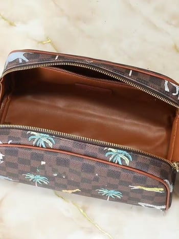 G.s Dopp Kit torbica za toaletne potrepštine velike kapacitete, putni organizator, cvjetni uzorak, PVC