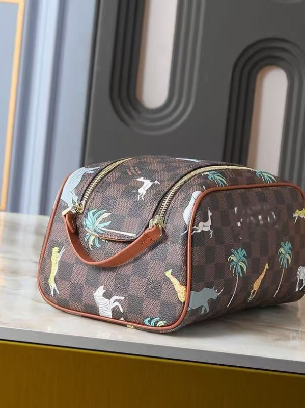 G.s Dopp Kit torbica za toaletne potrepštine velike kapacitete, putni organizator, cvjetni uzorak, PVC