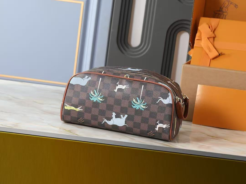 G.s Dopp Kit torbica za toaletne potrepštine velike kapacitete, putni organizator, cvjetni uzorak, PVC