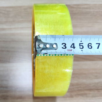 Bandă de ambalare transparentă, rol mare, lățime 4 cm, grosime 2,5 cm