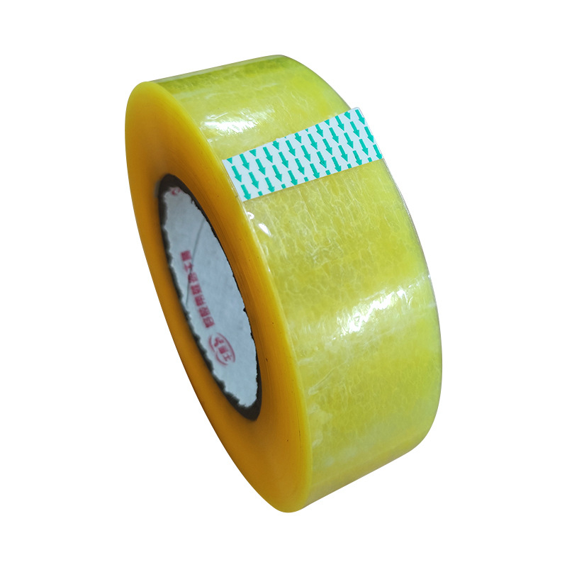 Bandă de ambalare transparentă, rol mare, lățime 4 cm, grosime 2,5 cm
