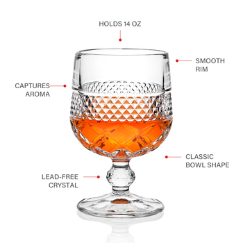 Pahare noi din cristal de înaltă calitate pentru brandy și whisky, pentru uz casnic, cu picior scurt și picior lung – accesorii de bar creative