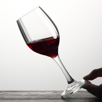 Set de 6 pahare din sticlă pentru vin, pentru vin roșu, pahare cu picior înalt, 320 ml