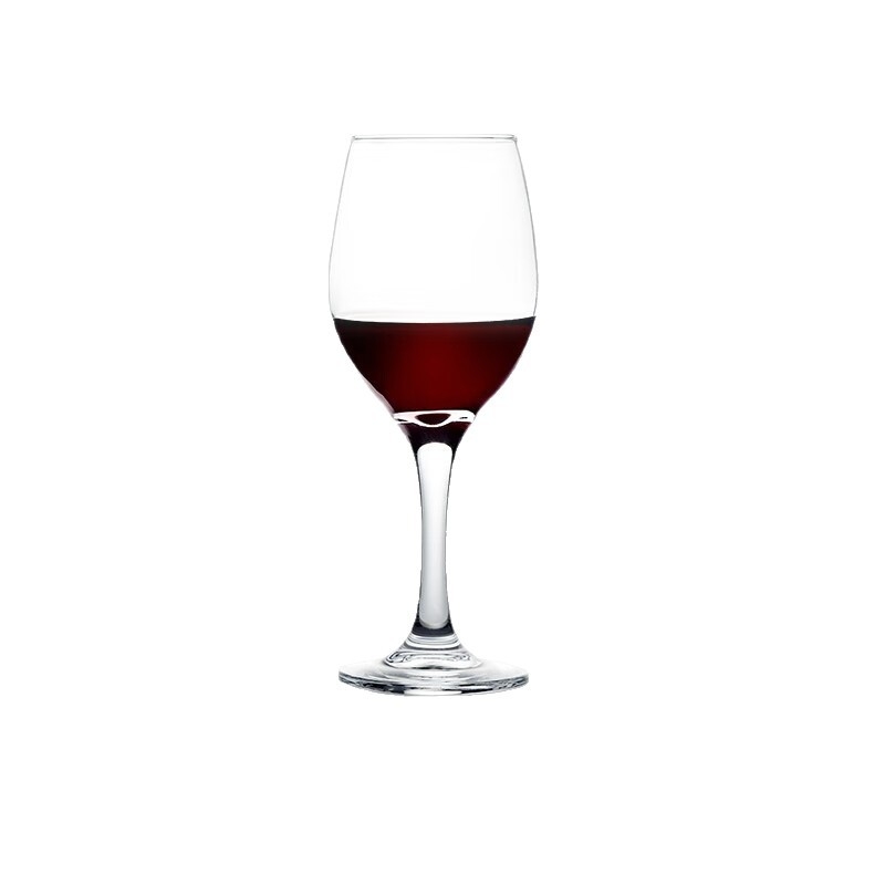Set de 6 pahare din sticlă pentru vin, pentru vin roșu, pahare cu picior înalt, 320 ml