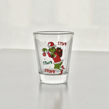 55ml/60ml Cupe de soju în stil coreean, pahar din sticlă, 2oz, cadou de călătorie – suvenir