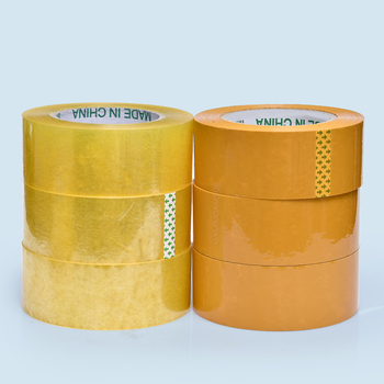 Bandă de ambalare 4,8 cm × 150 m, bej transparent