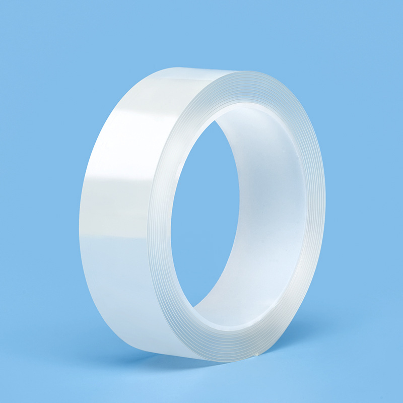 Qixin NM3031 bandă nano cu dublă față, 30mm × 3m, grosime 1mm, transparentă, pentru uz casnic și birou