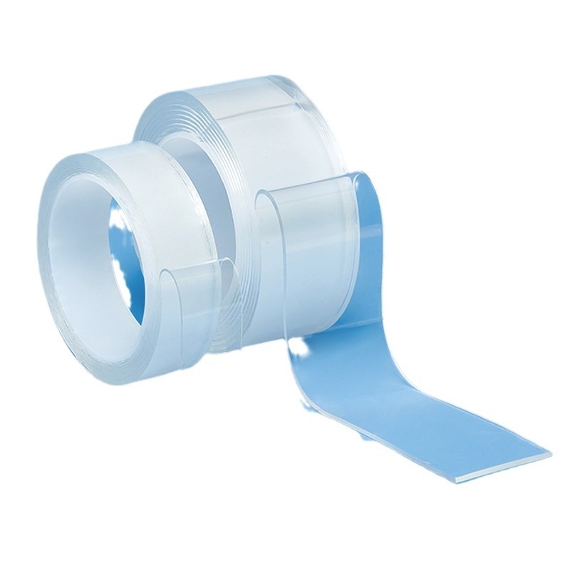 Qixin NM3031 bandă nano cu dublă față, 30mm × 3m, grosime 1mm, transparentă, pentru uz casnic și birou