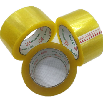 Bandă de ambalaj transparentă, lățime 4,5 cm, peliculă subțire, bază OPP, suprafață de scriere