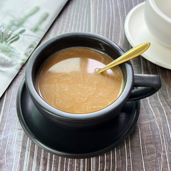 Set de cești de cafea din ceramică cu farfurioare, 280 ml, pentru latte art, mocha, americano, cappuccino