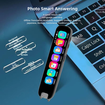 Pix de citire inteligent cu dicționar Wi-Fi — stilou pentru învățarea limbii engleze, scanare și traducere a cuvintelor