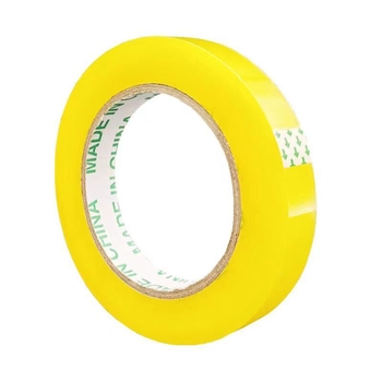 Bandă transparentă de birou cu design floral, lățimi 1,2/2/3 cm, bandă de sigilare cu logo imprimat