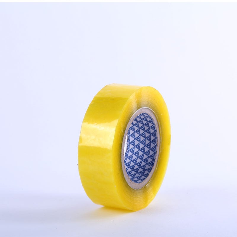 Bandă de ambalare transparentă, personalizabilă, cu design de ramură aurie, lățime 4,5 cm, lungime 130 m