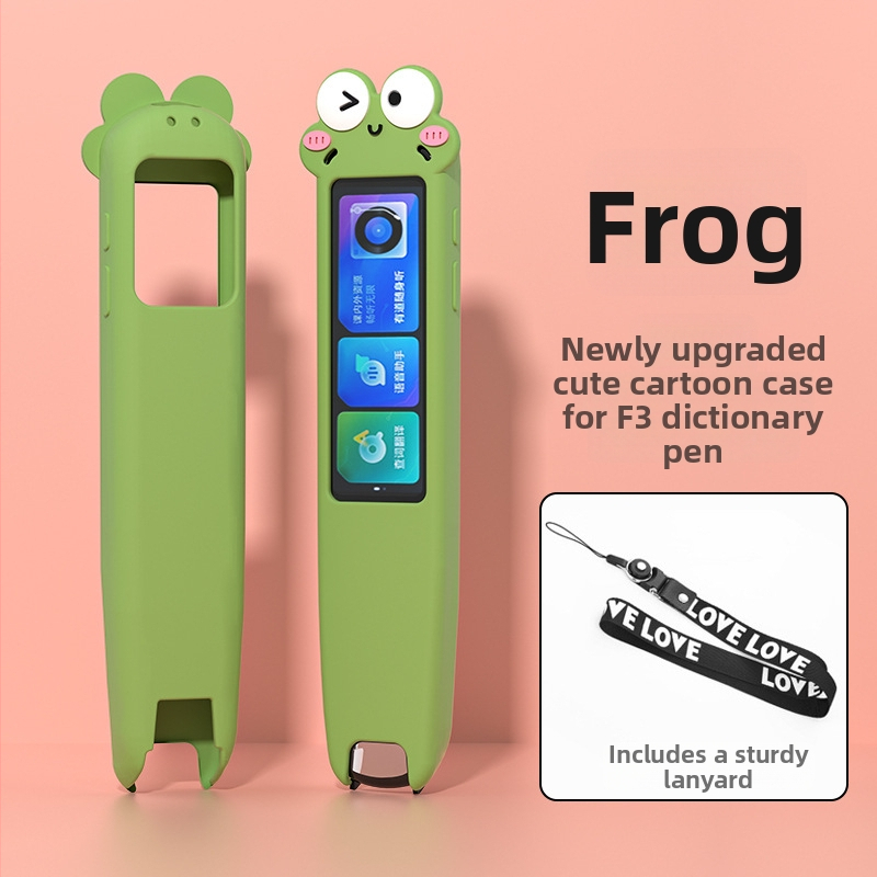 Kartunasti silikonski zaštitni kućište za Youdao Dictionary Pen X5, prevodna i skenirajuća olovka