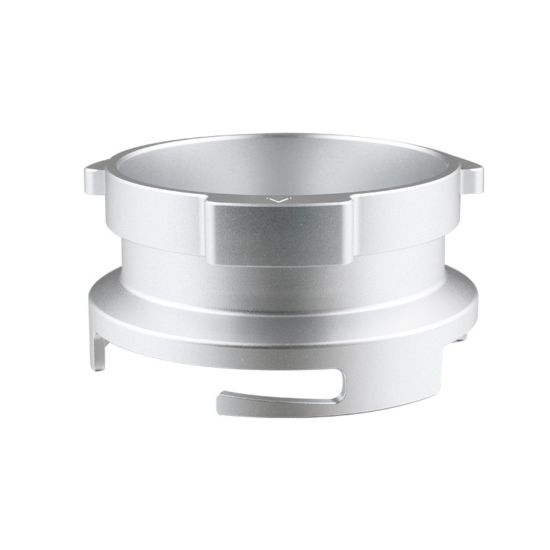 Inel din aliaj, rotativ, 58 mm, pentru praf de cafea, adaptor pentru mânerul aparatului de cafea