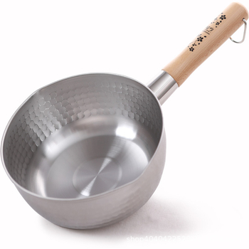 Oală din oțel inoxidabil, 18 cm, universală – pentru lapte, tăiței instant și mâncare pentru bebeluși, potrivită pentru mese ușoare