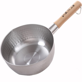 Oală din oțel inoxidabil, 18 cm, universală – pentru lapte, tăiței instant și mâncare pentru bebeluși, potrivită pentru mese ușoare