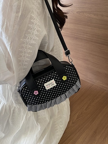 Ženska torba u casual baletnom stilu s crossbody naramenicom, Boston silueta, elegantna