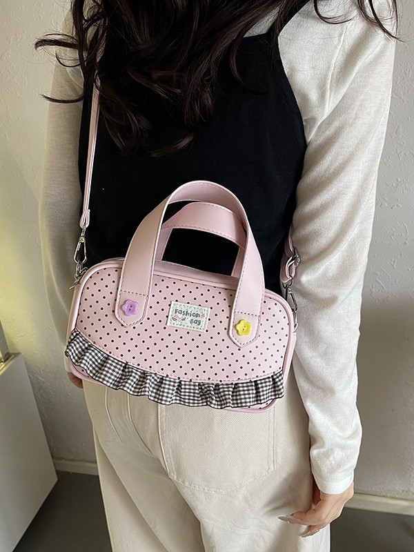 Ženska torba u casual baletnom stilu s crossbody naramenicom, Boston silueta, elegantna
